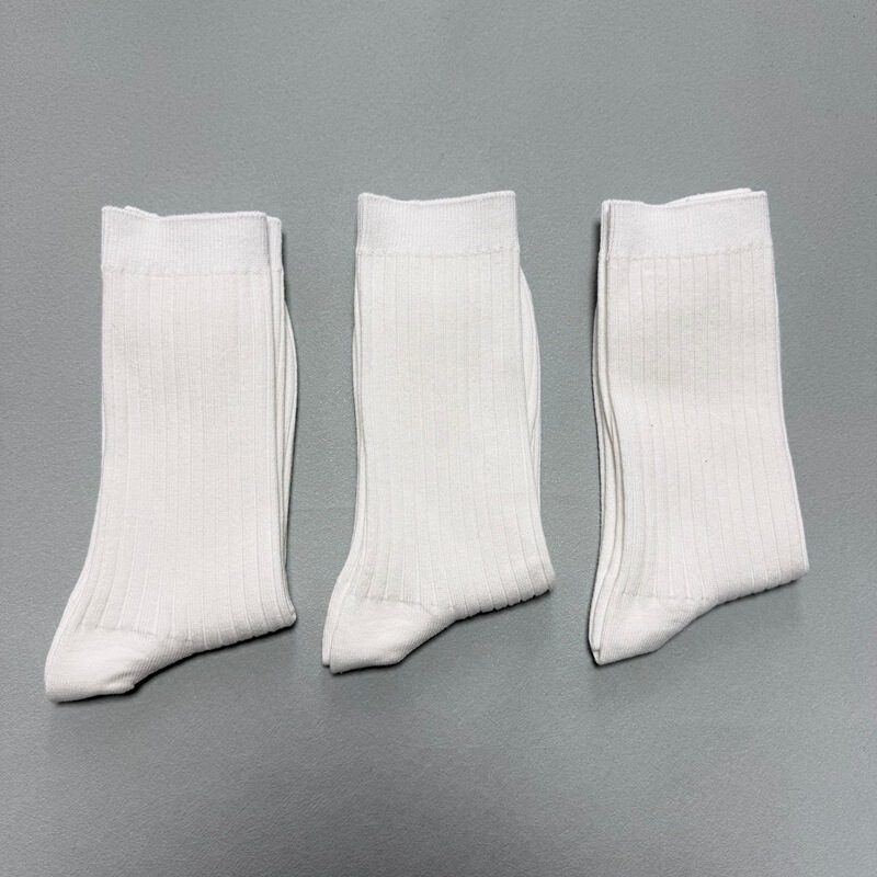 Men's Socks for Spring and Summer, Vertical Striped Cotton Long Socks, Solid Color, Sweat-Absorbent, Breathable Sports Slouch Socks, Women's Ripped Cotton Socks Men's Socks for Spring and Summer, Vertical Striped Cotton Long Socks, Solid Color, Sweat-Absorbent, Breathable Sports Slouch Socks, Women's Ripped Cotton Socks