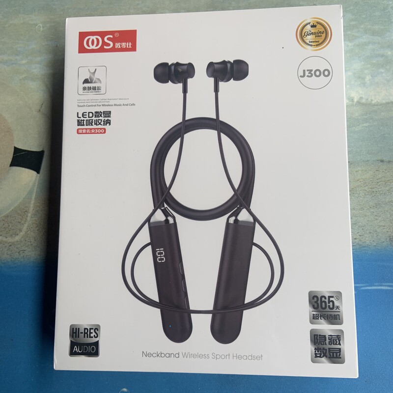 OOS J300 Bluetooth Headset Hanging Neck Sports Bluetooth Headset Wholesale Suitable for Android Pinguo Various Mobile Phones OOS J300 Bluetooth Headset Hanging Neck Sports Bluetooth Headset Wholesale Suitable for Android Pinguo Various Mobile Phones