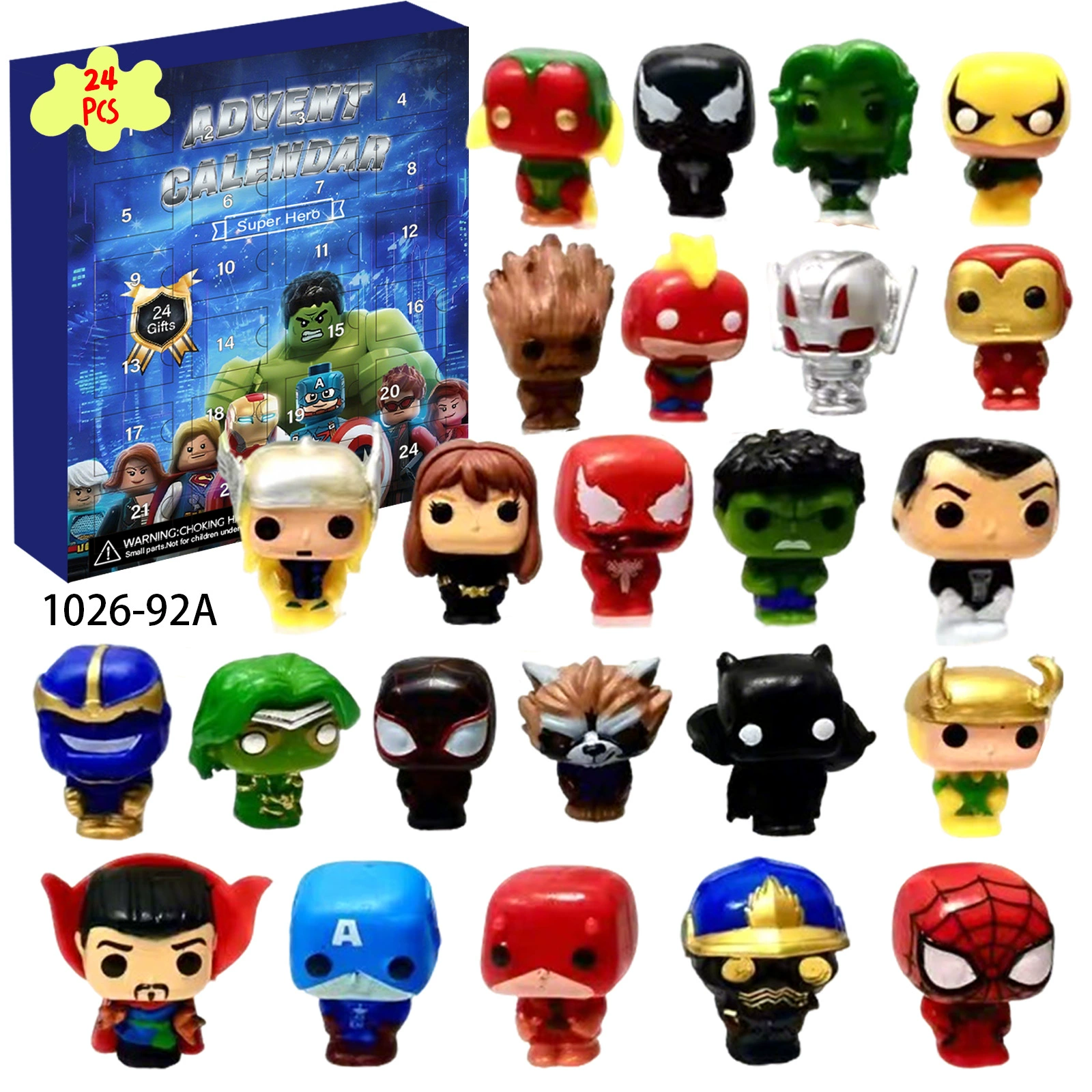 Blind box set Little Monster (Capybara theme), rhythm/party toy variants, 12/24 holes or 31‑piece kits