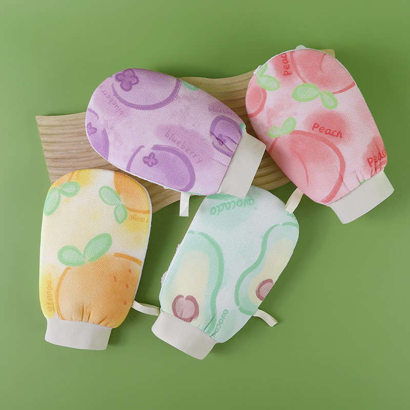 Double-Sided Bath Flower Two-In-One Bath Towel for Women, Special Household Double-Sided Bath Mud Bath Gloves, Bath Artifact