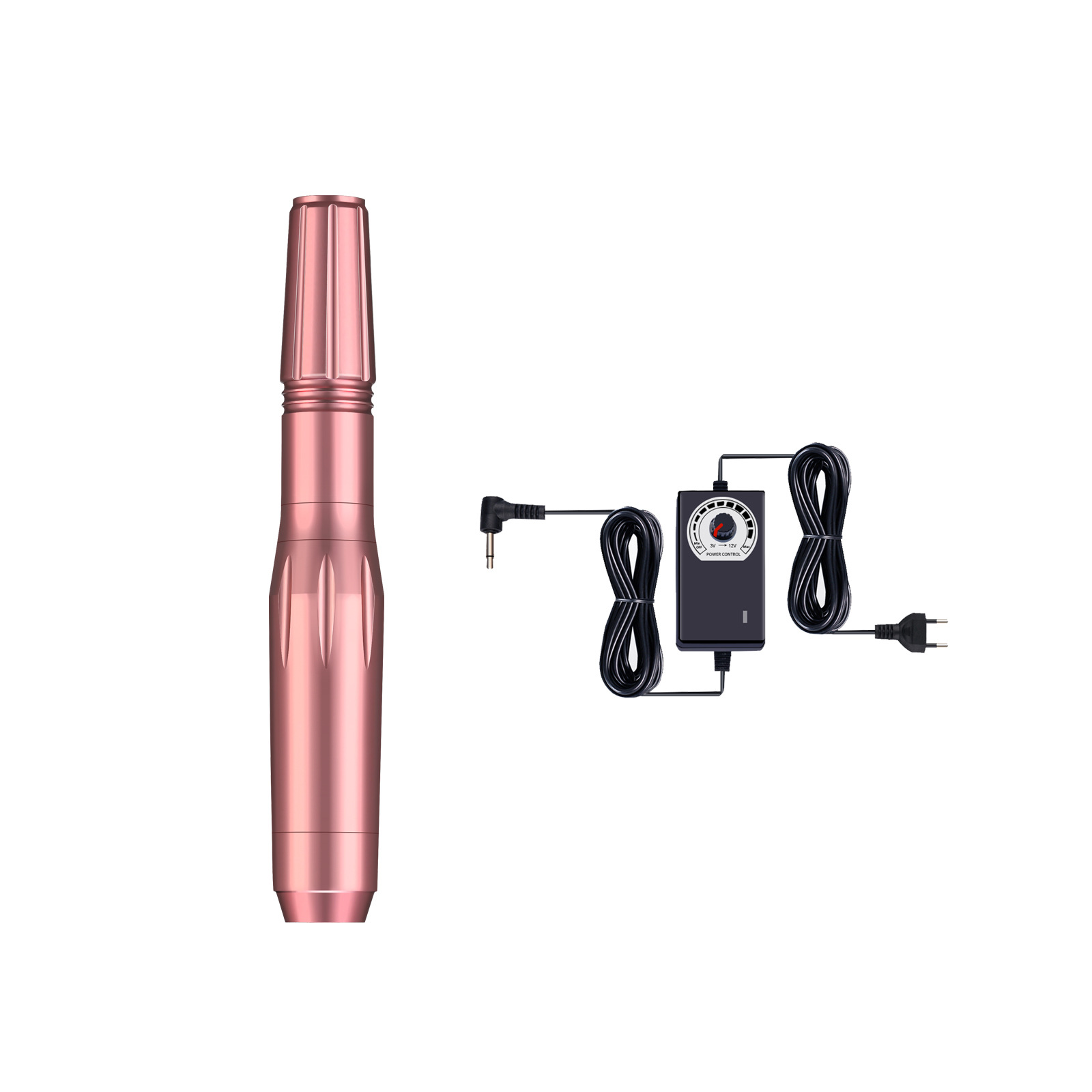 Instrumento de tatuaje Juego de tatuaje Máquina de tatuaje de cejas Fuente de alimentación de gran capacidad para tatuaje 10 suministros de tatuaje
