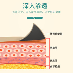 Manufacturer wholesale stomach and spleen ointment patches, acupoint and navel patches, flatulence, bloating, bitter mouth, bad breath, stomach ointment patches