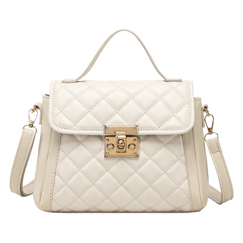 Rhombus kelly bolsa 2023 bolso de las señoras diseño de nicho bolso texturizado estilo coreano bolso de hombro crossbody de las mujeres