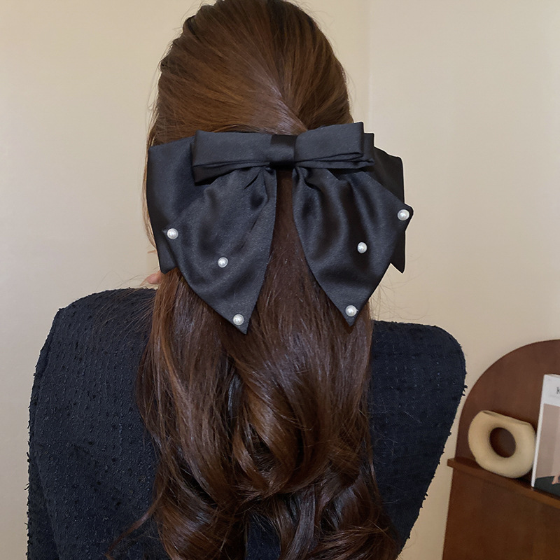 Women's Elegant Bow Knot Cloth Hair Clip display picture 2