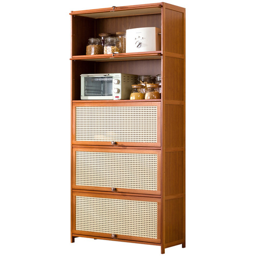 Trojan sideboard wine cabinet storage cabinet kitchen storage cabinet cupboard tea cabinet side cabinet narrow wall living room