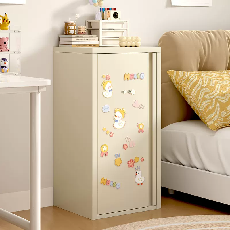 家用办公收纳柜储物餐边零食柜资料柜书桌阳台杂物边柜铁皮