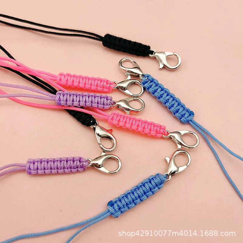 Mobile phone, strap, accessories, short woven pendant, USB flash drive handmade