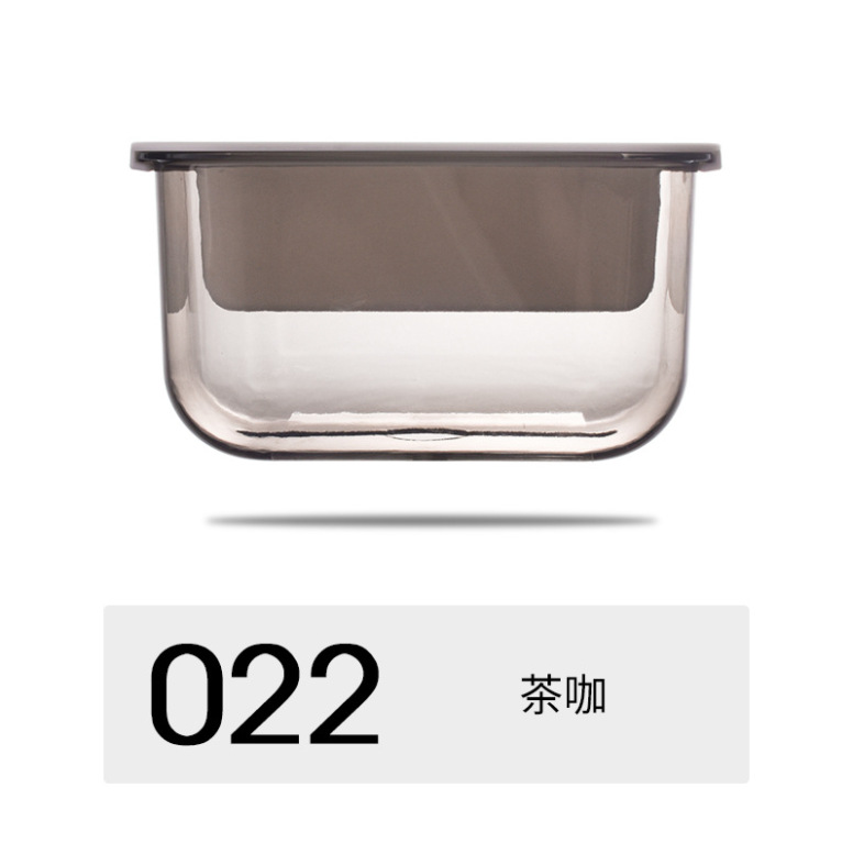 Caja de extracción de papel transparente colgada en la pared para el baño, caja de extracción de papel de doble propósito para la pared sin marcas de escritorio