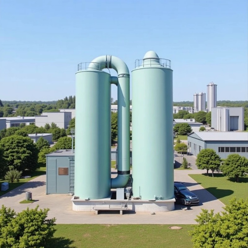 玻璃钢脱硫塔净化塔除尘塔洗涤塔喷淋塔脱硝塔厂家看现场做预算优