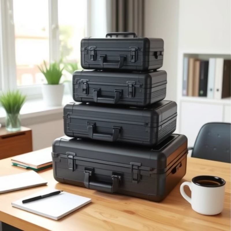 德州扑克筹码箱套装加厚手提铝箱棋牌室防尘收纳盒防摔便携商用|ru