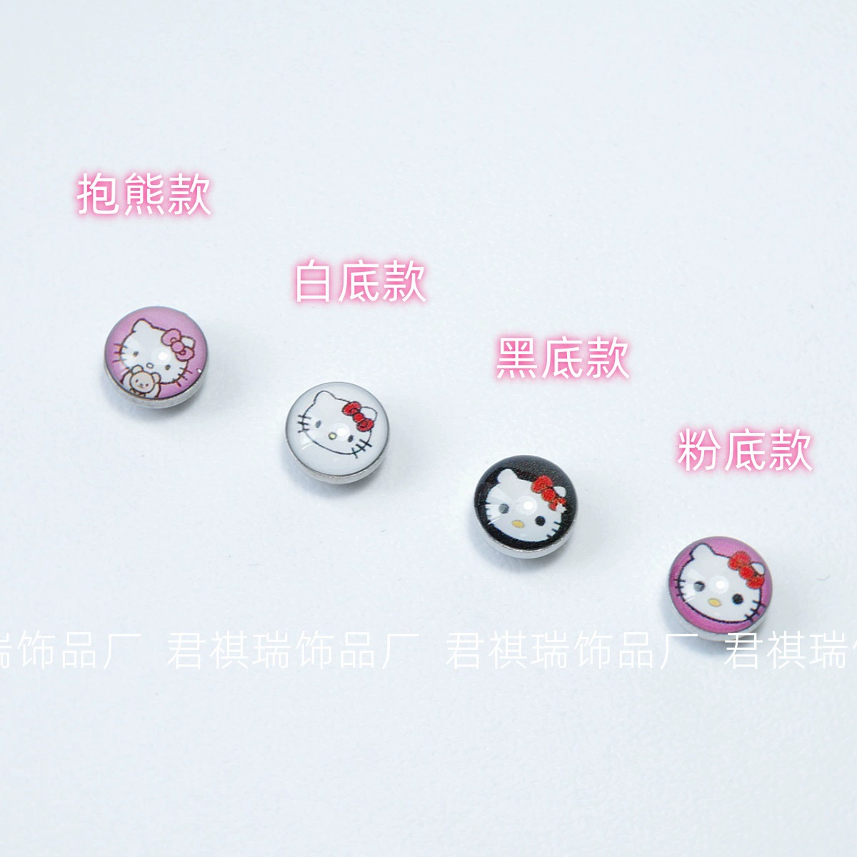 Hello Kitty, аксессуар, милая языковая пирсинг из нержавеющей стали, оптом