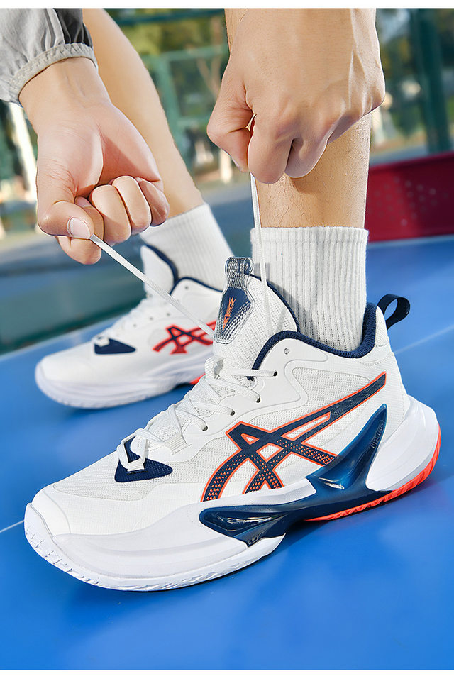Giày tennis thể thao unisex cổ thấp, mũi tròn, đế bằng, thân lưới thoáng khí, kiểu mới — X19 màu xanh lá cây, X19 màu đen, X19 trắng xanh chi tiết 20