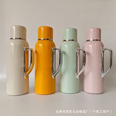 316ステンレス大容量水筒知能機械測温煮込みティーポット家庭用保温カップハンドル付き保温ポット