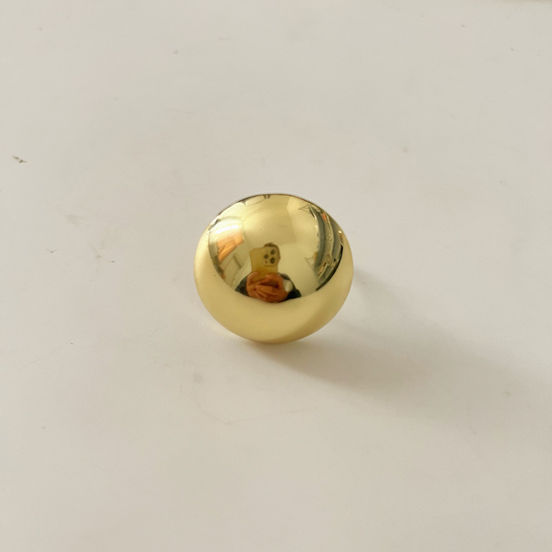 Plating Design Simple Style Classic Style Solid Color Alloy Plating Women's Rings