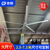 【厂房车间用】7.3米工业永磁吊扇 大型物流仓库工业大风扇 现货