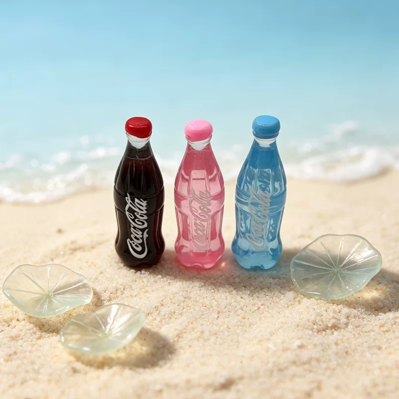 Пластиковая(или смоляная) модель бутылки Classic Coca-Cola, настольная миниатюра для декоративной композиции, аксессуары для diy