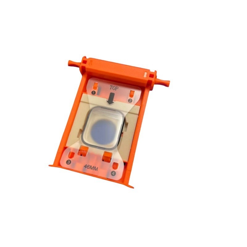 Aplicable para Apple Watch iwatchs11 curva 3D pegamento en caliente S10 vidrio SE polvo de segundo película endurecida