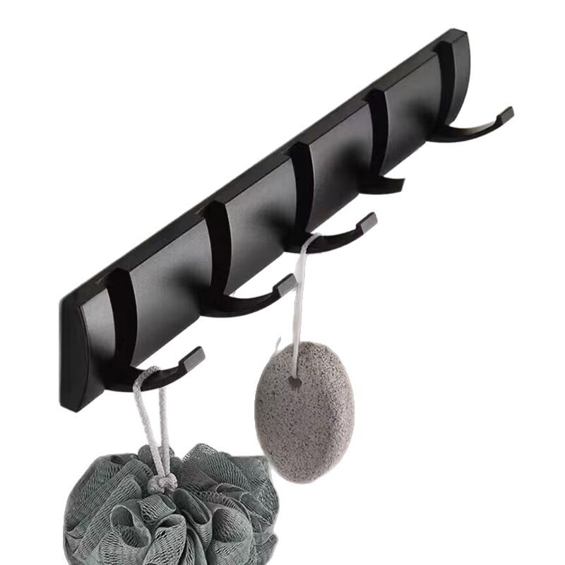 Gancho invisible creativo detrás de la puerta percha pasillo sala de montaje ropa grande sombrero colgante de pared gancho de fila libre