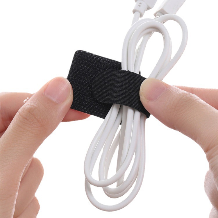Self-adhesive cord strap adhesive buckle Velcro cable tie charging cable fixing artifact data cable collation storage strap