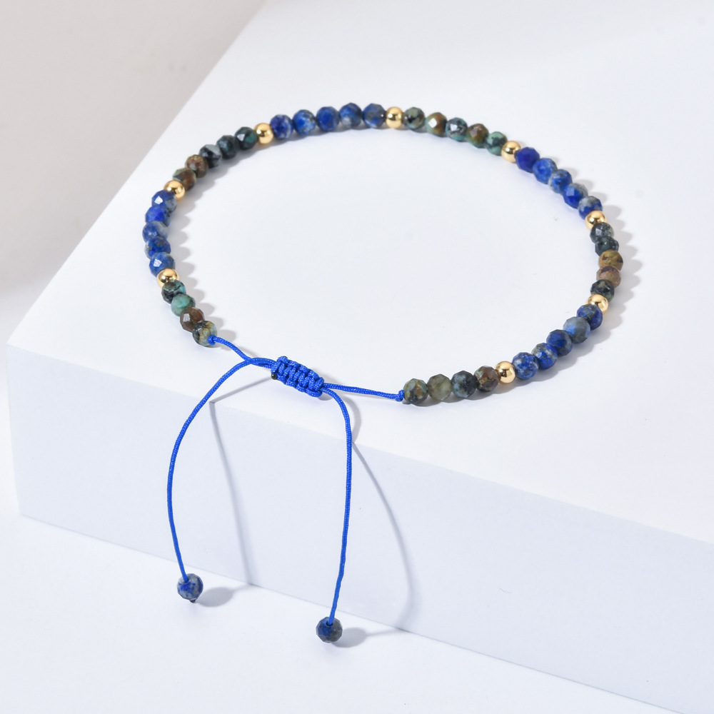 Casual, Daily Occasion Stone Material Bohemian Color Block Stone Wholesale Beaded Bracelets