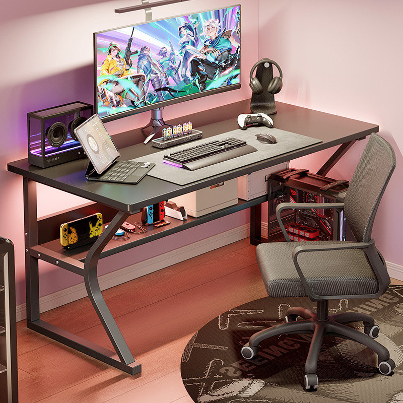 Computer Desk Home Desktop Office Desk and Chair suit Students Learning Writing Desk Rental House Simple E-sports Table