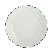 JW轻奢欧式金边碗碟餐具套装陶瓷饭碗汤面碗菜盘勺子家用组合