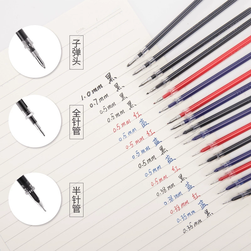 Bullet, rollerball pen for elementary school students, 0.38mm
