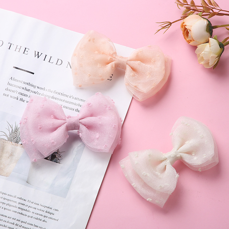 Children's hairgrip with bow