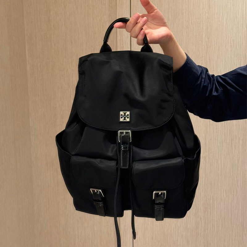 TB Women's Bag Cross-Border 26 New Model Virginia Shoulder Bag Nylon Bag Backpack Travel Bag Large Capacity Drawstring Bag TB Women's Bag Cross-Border 26 New Model Virginia Shoulder Bag Nylon Bag Backpack Travel Bag Large Capacity Drawstring Bag