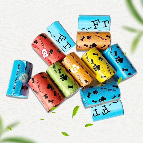 Yama biodegradable pet garbage bag epi environmentally friendly dog ​​poop bag portable grab pet garbage bag