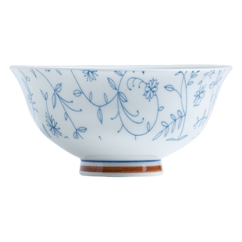 Juego de vajilla de color vidriado Jingdezhen, plato de plato de arroz doméstico, plato de plato grande, plato de fideos, plato de sopa, plato de cerámica