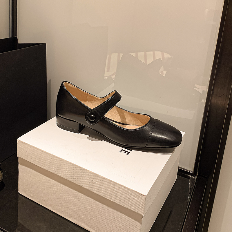 CHIKO Angharad Square Toe Block Heels Mary Jane Shoes