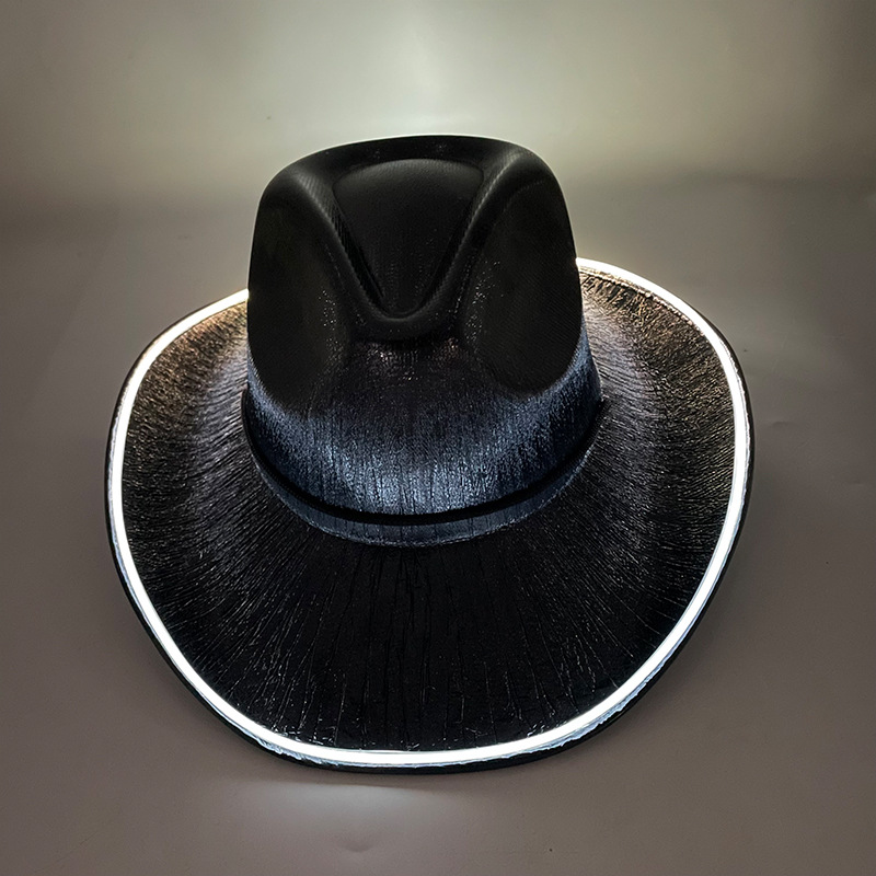 Gorra de béisbol LED para correr de noche protección solar estilo unisex gorra brillante para fiestas bares y baile callejero