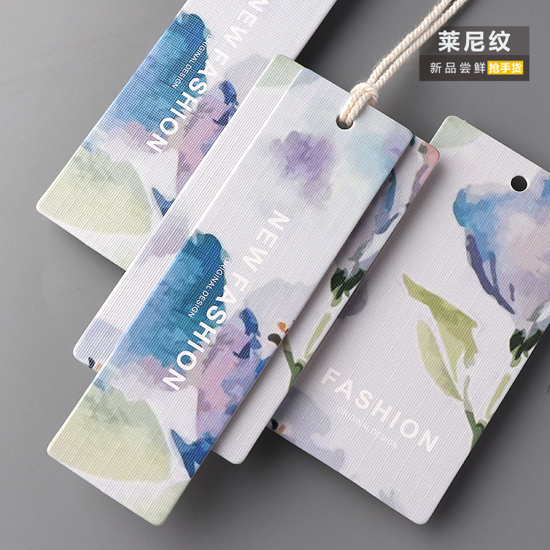 服装吊牌定制高档女装店标签价格挂牌订制大牌网红风衣服吊牌定高