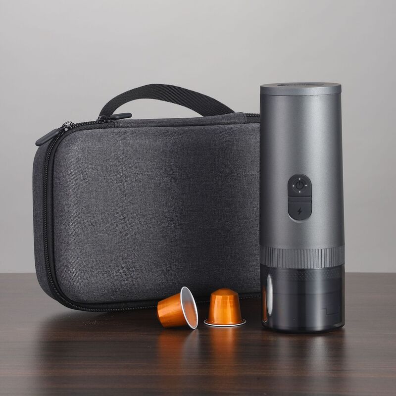 Cross-Border Outdoor Rechargeable Portable Espresso Capsule Home-Use Small Mini Electric Coffee Extraction Machine