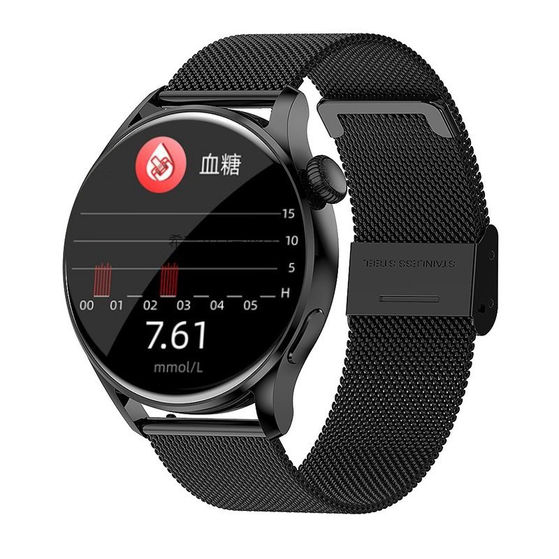 New 2025 Large Screen Huaqiangbei Smart Watch Gt5 Men's and Women's Bluetooth Call Payment Nfc Heart Rate Blood Pressure