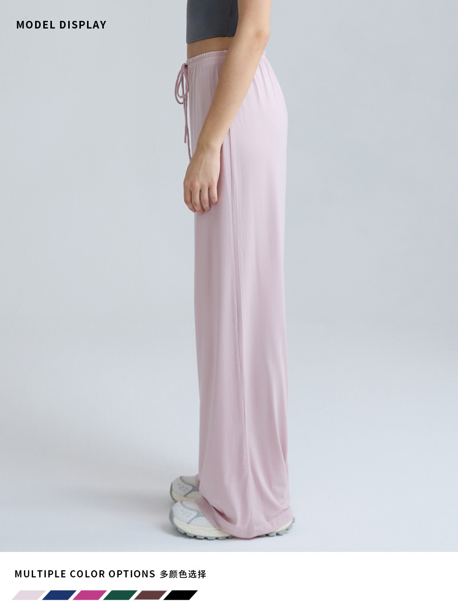 LimeDeer Pants Wide-Leg / Slimming / Yoga - Image 4