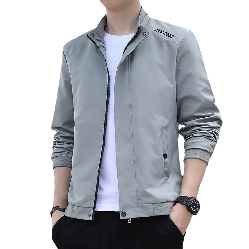 Demi-season jacket, breathable universal trench coat