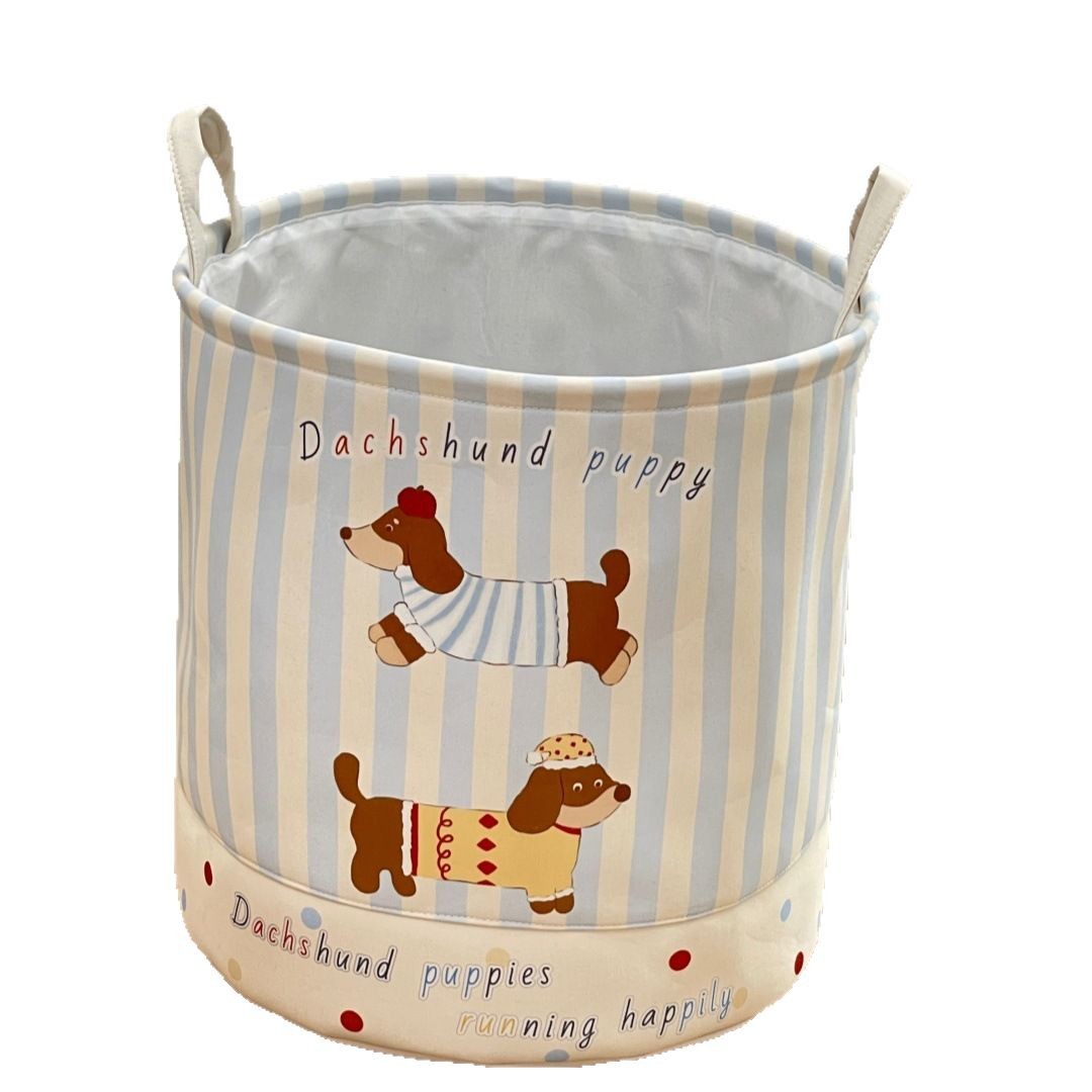 Diseño original, linda canasta de ropa sucia, plegable, de alto valor, ropa sucia, canasta de almacenamiento, cubo de almacenamiento de muñecas, gran capacidad