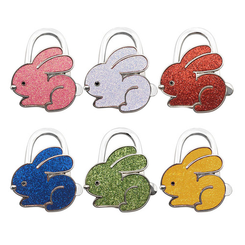 Rabbit bag hook metal folding bag buckle table buckle bag hook rabbit hook Hanger Hook