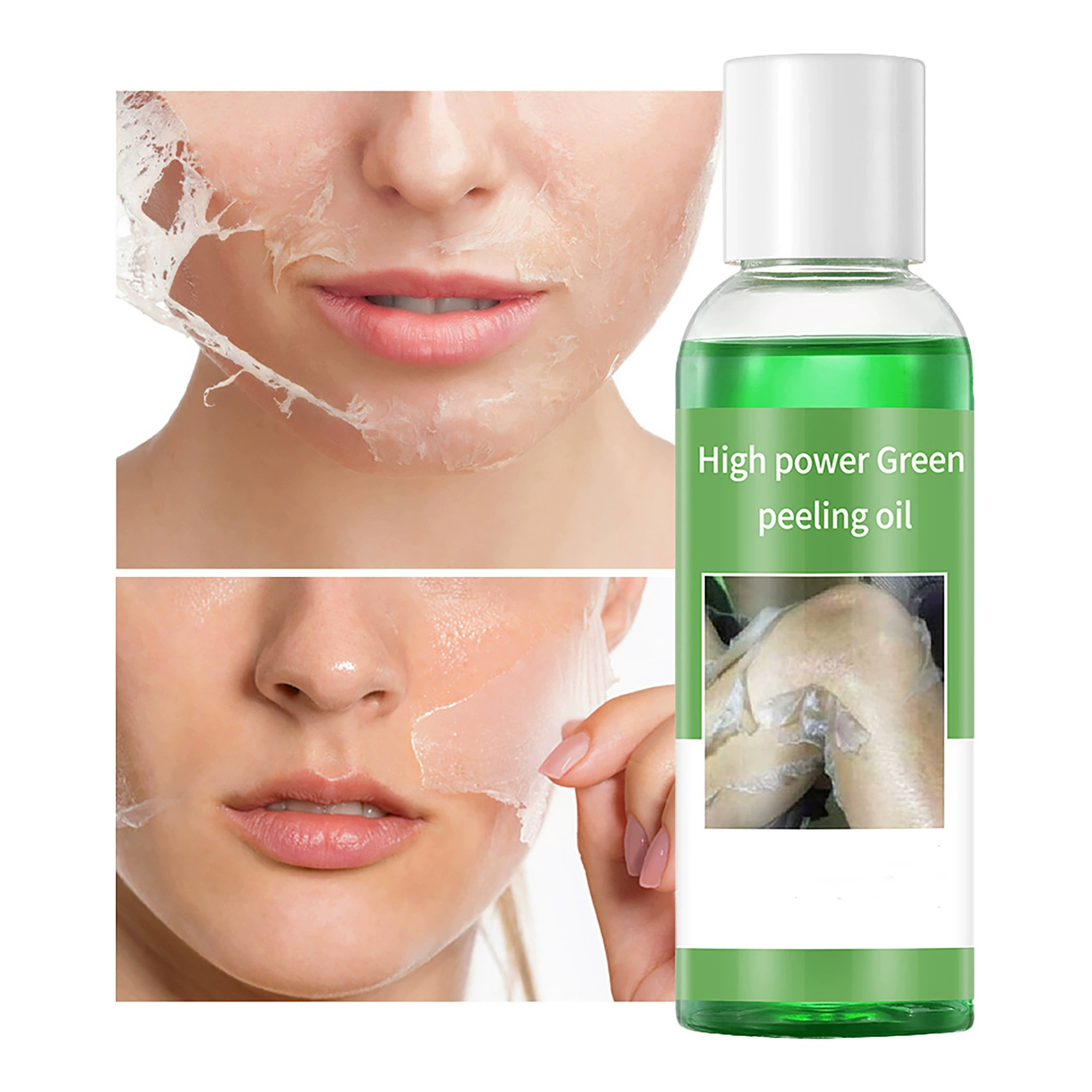Трансграничные GREEN PEELING OIL очищающее масло для отрывки кожи Зеленый отшелушивание тела Уход за лицом