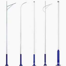 路灯杆  厂家批发户外太阳能路灯杆6米单双臂灯杆新农村led路灯杆