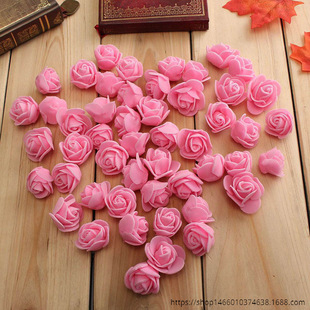 Bubble Rose Head Speed ​​продает PE Rose Candy Accessories Accessories Flower Ring Simulation Цветочная головка