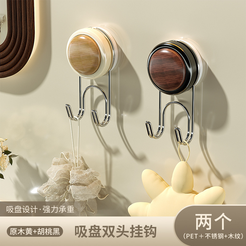 Hook de ventosa puerta trasera sin perforación percha de gorra bolsas de llaves gancho sin rastro fuerte gancho de extracción de papel al por mayor