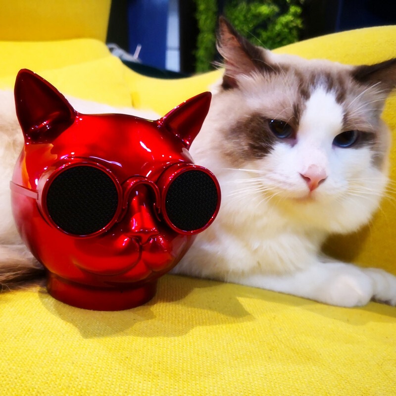 New Private Design Cat and Dog Head Bluetooth Speaker, Cute Pet Bluetooth Speaker, Mini Speaker for Cats and Pets New Private Design Cat and Dog Head Bluetooth Speaker, Cute Pet Bluetooth Speaker, Mini Speaker for Cats and Pets