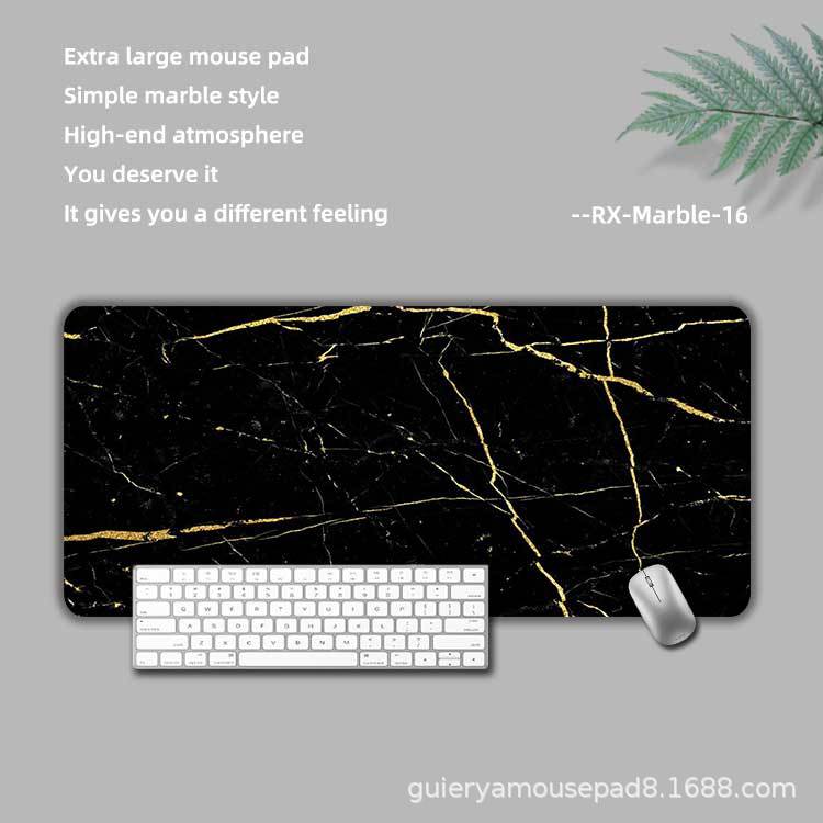 Alfombrilla de ratón con diseño de mármol estilo nórdico, antideslizante, ideal para oficina o escritorio