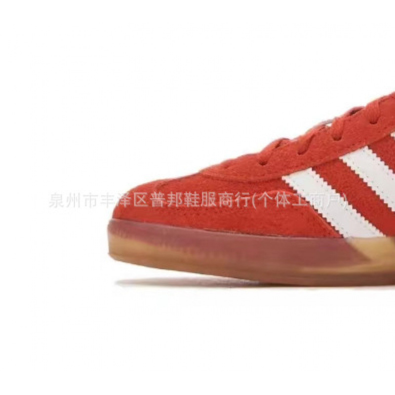 Zapatos de entrenamiento Samba Putian puro original versión alta universitaria campus rojo aumento de altura gruesa osos de fresa zapatos de mujer blanco y negro
