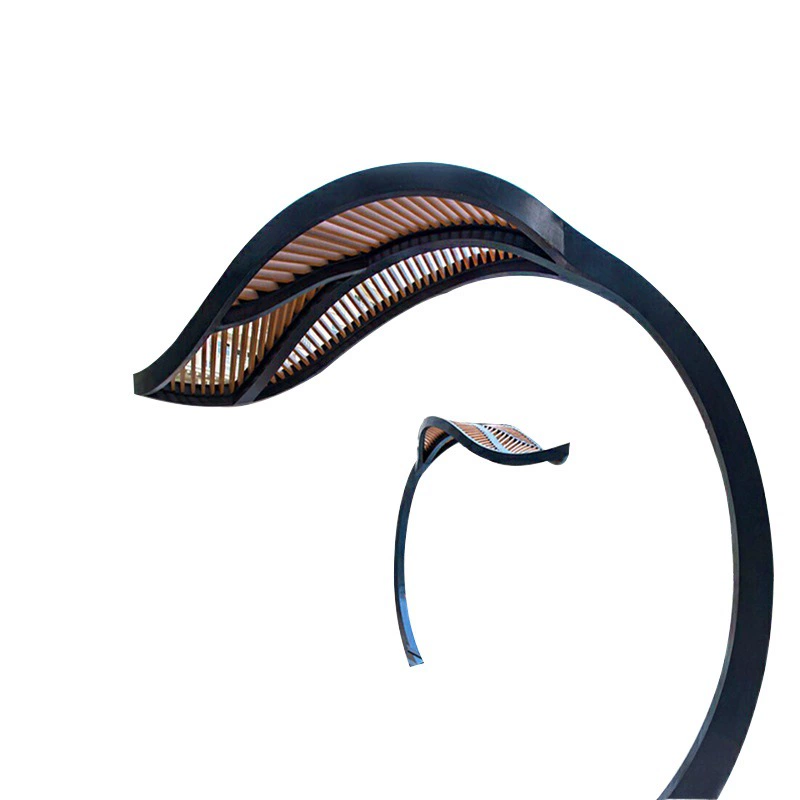 Большой из нержавеющей стали пейзаж коридор стальная конструкция металлический коридор Новый Китайский Сад Квадратный зеленый пространство скульптура обработки