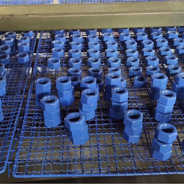 供应各类五金螺母螺帽润滑进口做铁弗龙喷涂防锈处理铁氟龙喷枪