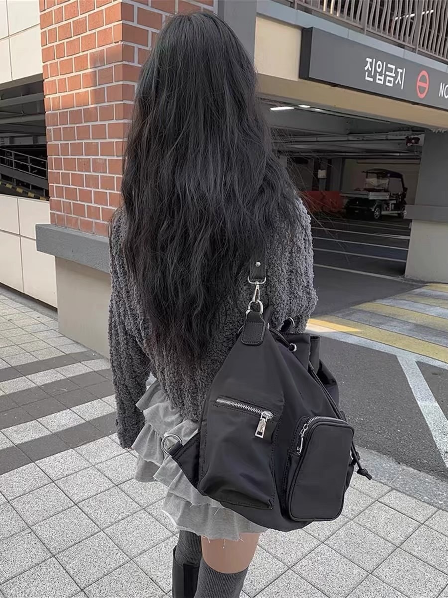 Large Capacity Women’s Shoulder Tote Bag With Multi-pocket Design_voghion.com